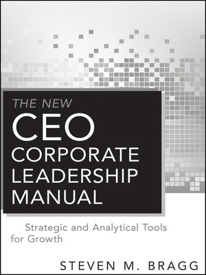 cover image of The New CEO Corporate Leadership Manual